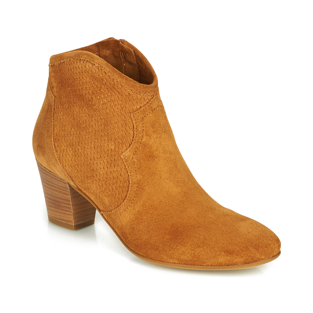 Shoes Women Ankle boots Fericelli CROSTA Camel