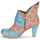 Shoes Women Ankle boots Irregular Choice MIAOW Blue / Orange
