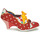 Shoes Women Heels Irregular Choice FORCE OF BEAUTY Red