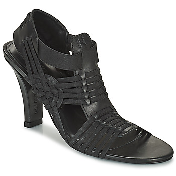 Shoes Women Sandals Kenzo GREEK HEELED SANDALS Black