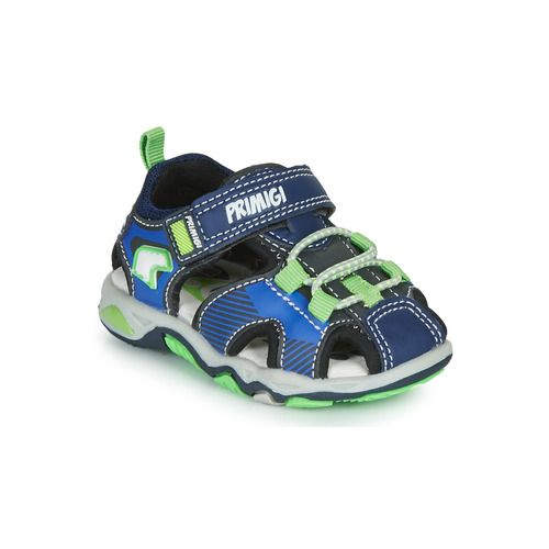 Shoes Boy Outdoor sandals Primigi DINNO Blue / Green