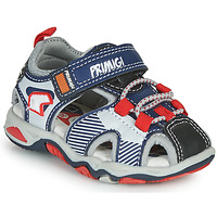Shoes Boy Outdoor sandals Primigi HIMAN Grey / Blue / Red