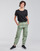 Clothing Women Cargo trousers Levi's LOOSE CARGO Grey / Green