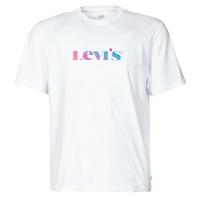 Clothing Men Short-sleeved t-shirts Levi's SS RELAXED FIT TEE White