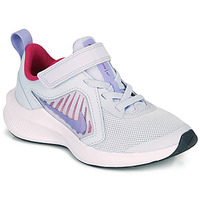 Shoes Girl Multisport shoes Nike DOWNSHIFTER 10 PS Blue / Purple