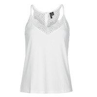 Clothing Women Tops / Sleeveless T-shirts Vero Moda VMANA White