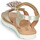 Shoes Girl Sandals Mod'8 JELLINE Gold / Coral