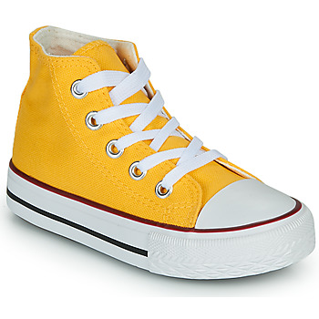 Shoes Children Hi top trainers Citrouille et Compagnie OUTIL Yellow