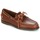 Shoes Men Boat shoes Sebago PORTLAND WAXED Brown