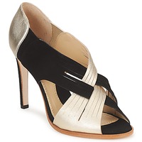 Shoes Women Heels Moschino MINEK Black / Gold