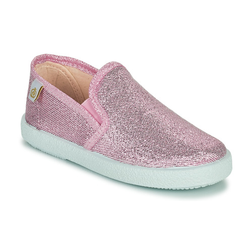 Shoes Girl Flat shoes Citrouille et Compagnie OBILA Pink