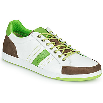 Shoes Men Low top trainers Kdopa MARIANO White / Green