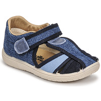 Shoes Children Sandals Citrouille et Compagnie GUNCAL Blue / Jeans