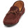 Shoes Men Loafers Pellet Nere Velvet / Bordeaux