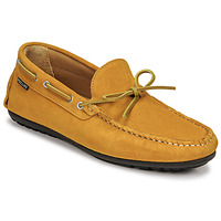 Shoes Men Loafers Pellet Nere Yellow