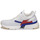 Shoes Women Low top trainers Skechers SPLIT/OVERPASS White / Blue / Red