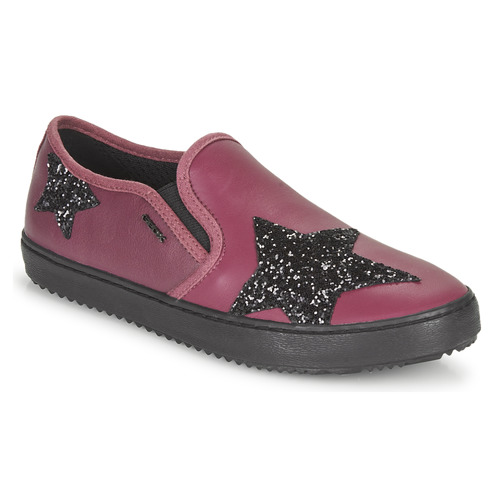 Shoes Girl Slip-ons Geox J KALISPERA FILLE Purple