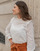 Clothing Women Tops / Blouses Céleste HIRONDELLE White