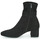 Shoes Women Ankle boots JB Martin ADORABLE Canvas / Suede / Stretch / Black