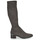Shoes Women High boots JB Martin JOLIE Canvas / Suede / Stretch / Grey