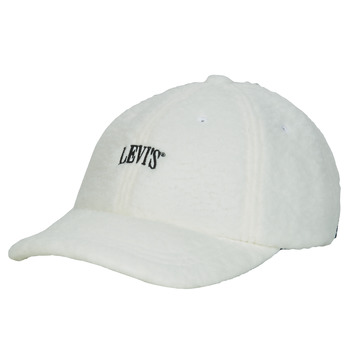 Clothes accessories Women Caps Levi's WOMEN S SHERPA BALL CAP White