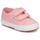 Shoes Girl Low top trainers Superga 2750 STRAP Pink