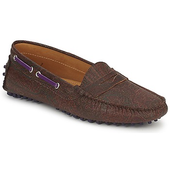 Shoes Women Loafers Etro MOCASSIN 3706 Purple