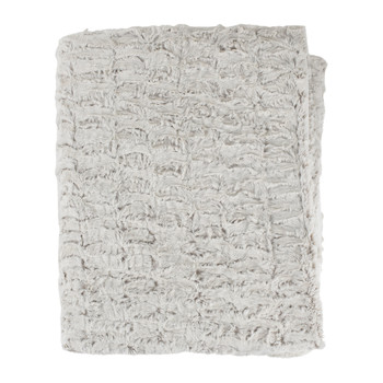 Home Blankets / throws Sema FIMBRIA Grey / Pearl