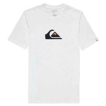 Clothing Boy Short-sleeved t-shirts Quiksilver COMP LOGO SS White