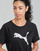 Clothing Women Short-sleeved t-shirts Puma EVOSTRIPE TEE Black