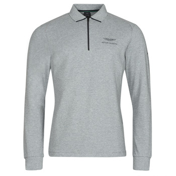 Clothing Men Long-sleeved polo shirts Hackett HM550878 Grey