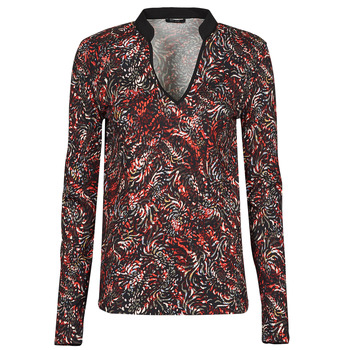 Clothing Women Tops / Blouses One Step FT10191 Red / Multicolour