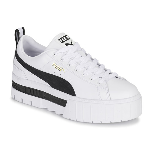 Shoes Women Low top trainers Puma MAYZE White / Black