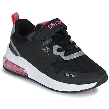 Shoes Girl Low top trainers Kappa SPLINTER EV KID Black / Pink