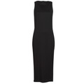 Karl Lagerfeld  KITTED WRAP DRESS  womens Dress in Black