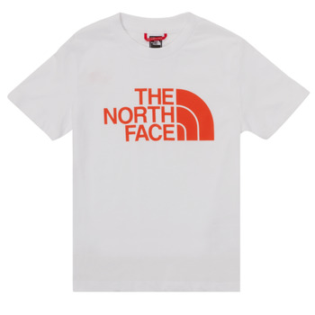 Clothing Boy Short-sleeved t-shirts The North Face EASY TEE SS White