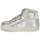 Shoes Girl Hi top trainers Veja SMALL ESPLAR MID FUR Silver / White