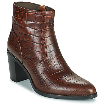 Shoes Women High boots Adige IZEL V3 CAIMAN COGNAC Brown