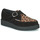 Shoes Derby Shoes TUK POINTED CREEPER MONK BUCKLE Black / Leopard