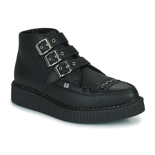 Shoes Mid boots TUK POINTED CREEPER 3 BUCKLE BOOT Black