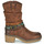 Shoes Women Ankle boots MTNG 50003-C52072 Cognac