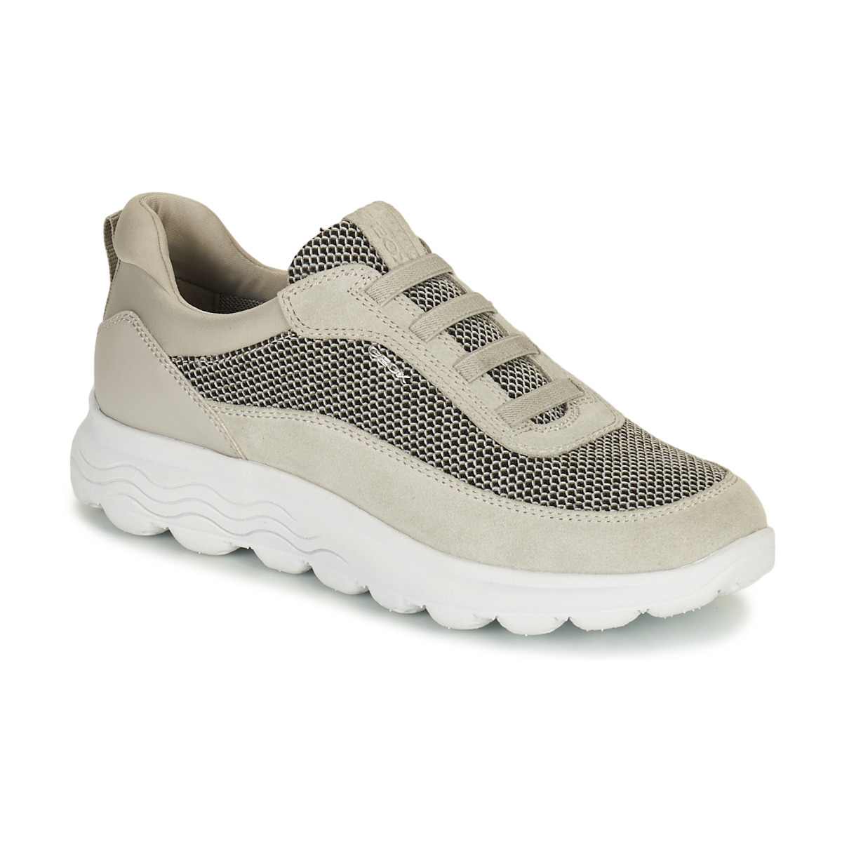 Shoes Women Low top trainers Geox SPHERICA White