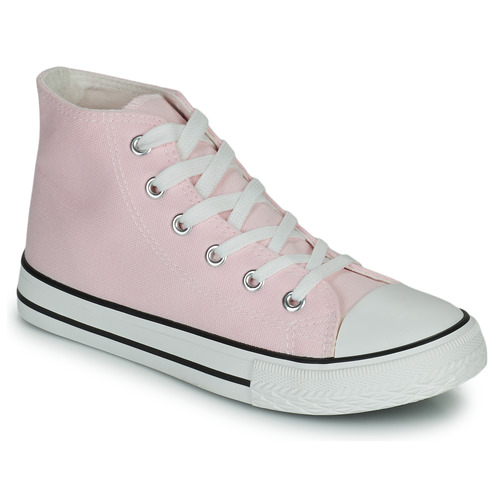 Shoes Girl Hi top trainers Citrouille et Compagnie OFRIMOUSSE Pink