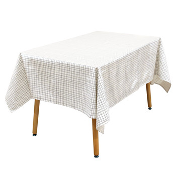 Home Tablecloth The home deco factory CARRA White-green