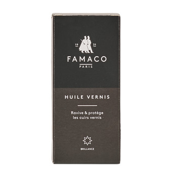 Shoe accessories Care Products Famaco FLACON HUILE VERNIS 100 ML FAMACO NOIR Black