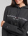 Clothing Women Sweaters Tommy Hilfiger HERITAGE HILFIGER HOODIE LS Black