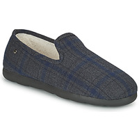 Shoes Men Slippers Isotoner 98038 Grey / Blue