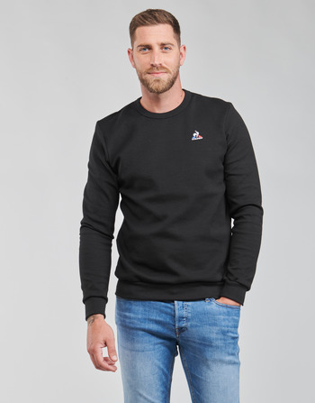 Clothing Men Sweaters Le Coq Sportif ESS CREW SWEAT N°4 M Black