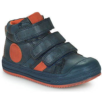 Shoes Boy Hi top trainers Mod'8 TALYE Marine / Orange