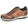 Shoes Men Low top trainers Mustang BRICA Brown